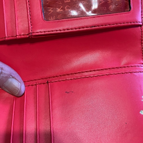 EUC KATE SPADE Sawyer Street Snapdragon Wallet Callie. 7 card slots - Picture 5 of 6